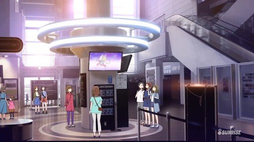 Joypolis Entrance and Ferris Wheel